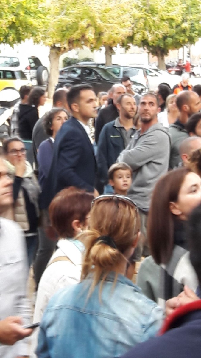 Carles Motas va visitar el CEIP Gaziel a la tarda (TG) 1-O